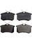 Seat Cordoba Arka Fren Balatasi (1995-2009) 2.0, 1.4 CM00433 1
