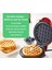 Mini Waffle Makinesi 4.5 Inç, Hızlı Isınan, Yapışmaz ve Kompakt Waffle Demiri 3