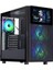 PB-P4367BB 3-Rgb Fanlı LCD Ekranlı Gamıng Mıd-Tower Pc Kasası 2