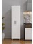AE-3085 Selen Çok Amaçlı Dolap Beyaz 7 Raflı, 2 Kapaklı Mutfak Dolabı Kiler Dolabı Banyo Dolabı 4