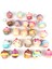 ( 3 Adet ) Anahtarlı Cupcake Squishy Ufak Boy Sukuşi Oyuncak 4