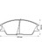 Hyundai Getz Ön Fren Balata (2002-2011) 1.6, 1.3, 1.4, 1.5 Crdı CM00199 2