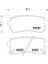 Hyundai İX20 Arka Fren Balatasi (2009-2013) 1.4, 1.6, 1.4 Crdı CM00193 2