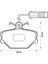Fiat Tipo Ön Fren Balata (1988-2002) 1.4, 1.6 CM00100 2
