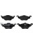 Opel Astra Ön Fren Balata (1998-2007) 1.6, 1.7, 1.4 CM00321 1