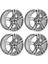 Eyj 5003 9.0X18 5X120 ET50 Silver 72,6  VOLKSWAGEN,LAND ROVER Uyumlu 4 Adet Oto Jant 1