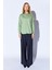 Çağla Oversize Tek Cepli Gabardin Rahat Kesim Soft Dokulu Pamuk Kadın Gömlek - 8174 3