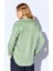 Çağla Oversize Tek Cepli Gabardin Rahat Kesim Soft Dokulu Pamuk Kadın Gömlek - 8174 5