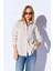 Taş Apoletli Pamuk Kadın Gömlek 1
