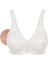 Kadın Beyaz (Dantelli) Penye Pamuk Cepli Protez Sütyen 1