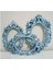 Yaprak Çiçek Kabartmalı 28cm Çerçeve Silikon Kalıp K-053 5
