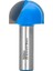 Ahşap Freze Bıçağı 02-28619012 Yuvarlak U Derz Kanal Açma Freze Ucu Sap 12 mm 2