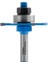 Ahşap Freze Bıçakları 03B-50803008 Dört Kanatlı Rulmanlı Oyuk Açma Freze Ucu Sap 8 mm 2