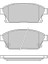 Opel Astra Ön Fren Balata (2010-2018) 1.6, 1.6 Cdtı CM00321 1