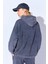 Antrasit Eskitme Soluk Efektli Yıkamalı Oversize Kalın Üç Iplik Kadın Sweatshirt EK100279354 5