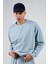 Yıkamalı/eskitme/soluk Efektli Basic Kalıp L Örme Sweatshirt| EEU100278852-8852 1