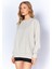 Eskitme/soluk Efektli Basic Kalıp L Örme Sweatshirt | Taş| EK100278852-8852 4