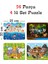 54 Parça Ahşap Eğitici Yapboz Puzzle Seti (Set 2) 1