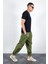 Haki Erkek Jogger Paraşüt Pantolon| MES616803-01 1