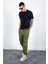 Haki Erkek Jogger Paraşüt Pantolon| MES616803-01 3