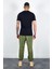 Haki Erkek Jogger Paraşüt Pantolon| MES616803-01 5