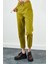 Olive Gabardin Kadın Jogger Pantolon| EK100667567 3