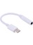 Type-C To Aux 3.5mm Kulaklık Çevirici Dönüştürücü Adaptör Usb-C Adaptör 1.kalite Beyaz 2