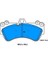 Volkswagen Touareg Ön Fren Balata (2002-2007) 3.2 CM00516 2