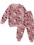 Kız Çocuk Pamuklu Pembe Hello Kitty Desen Pijama Takımı 1