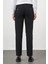 Erkek Siyah Chino Dynamik Fit Pantolon 5