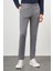 Erkek Gri Chino Slim Fit Pantolon 1