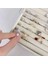 Modern 3 Çekmeceli Takı Bijuteri Mücevher Kutusu Organizer Düzenleyici 3
