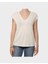 Kadın V Yaka Basic T-Shirt - 15326642 4