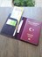 Pasaport Kılıfı Kişiye Özel Deri Isimli Deri MP36 3