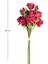 Yapay Çiçek Gül Demeti Kırmızı 60 Cm. 3
