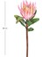 Yapay Protea Çiçeği Pembe 60 Cm. 3