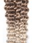 Afrika Afrosu Dalgalı Saç 2 Renk Kumral , Platin Sarısı ( 180 gr ) 2