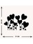 - Heart Flower Metal Tablo, Duvar Dekoru - Sevgi, Sevgili, Aşk Temalı Hediyelik Tablo - 77 x 50 - cm -Siyah - Doğum Günü - Sevgililer Günü - Anneler Günü -LOVE-085 5