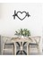 - Kalbin Ritmi Metal Tablo, Duvar Dekoru - Sevgi, Sevgili, Aşk Temalı Hediyelik Tablo - 50 x 27 - cm -Siyah - Doğum Günü - Sevgililer Günü - Anneler Günü -LOVE-071 3