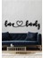- Love Lovely Metal Tablo, Duvar Dekoru - Sevgi, Sevgili, Aşk Temalı Hediyelik Tablo - 90 x 23 - cm -Siyah - Doğum Günü - Sevgililer Günü - Anneler Günü -LOVE-028 4