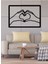 - Heart Made Metal Tablo, Duvar Dekoru - Sevgi, Sevgili, Aşk Temalı Hediyelik Tablo - 72 x 50 - cm -Siyah - Doğum Günü - Sevgililer Günü - Anneler Günü -LOVE-081 4