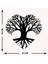 - Tree Heart Metal Tablo, Duvar Dekoru - Sevgi, Sevgili, Aşk Temalı Hediyelik Tablo - 50 x 53 - cm -Siyah - Doğum Günü - Sevgililer Günü - Anneler Günü -LOVE-090 5