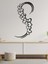 - Heart Art Metal Tablo, Duvar Dekoru - Sevgi, Sevgili, Aşk Temalı Hediyelik Tablo - 86 x 45 - cm -Siyah - Doğum Günü - Sevgililer Günü - Anneler Günü -LOVE-119 4