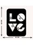 - Kalpli Love Metal Tablo, Duvar Dekoru - Sevgi, Sevgili, Aşk Temalı Hediyelik Tablo - 60 x 43 - cm -Siyah - Doğum Günü - Sevgililer Günü - Anneler Günü -LOVE-058 5