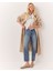 Kadın Marlow Ankle Grazer Düz Paça Jean Pantolon 2