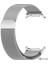 Samsung Galaxy Watch Ultra 47 mm ile Uyumlu Kordon Tam Uyumlu Pimli Metal Hasır Çelik Kayış 5