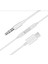 USB Type-C 3.5mm Aux Ses Kablosu Beyaz 3