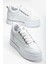Granes Kadın Beyaz Gizli Topuk Sneaker 3