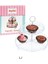 Metal Cupcake Standı 2 Katlı Beyaz Kek Standı 1