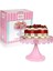 Metal Cupcake Standı Pembe Kek Standı 1